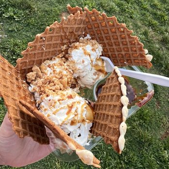 Uncle Steph’s Ice Cream And Eats - Waffle nachos - Ice Cream & Frozen Yogurt Near Me - Brandenburg, Kentucky Uncle Steph’s Ice Cream And Eats - Waffle nachos - Ice Cream & Frozen Yogurt Near Me - Brandenburg, Kentucky