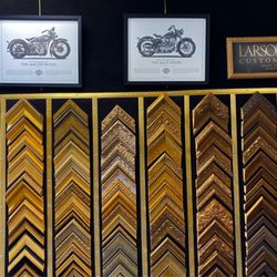 Frame Shop of Henrietta - Lots of frames to choose from.