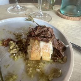 Special braised beef /brie/ spindellie