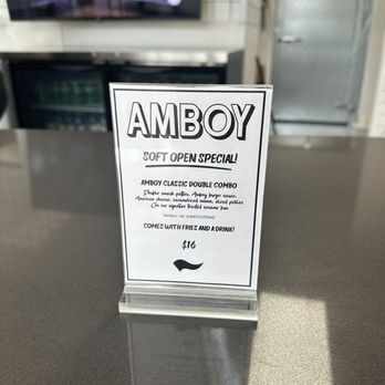 Amboy - Soft opening menu (3/28/25) - Burgers Near Me - West Covina, California Amboy - Soft opening menu (3/28/25) - Burgers Near Me - West Covina, California