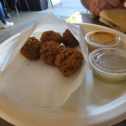 Falafel (very delicious ) Falafel (very delicious )