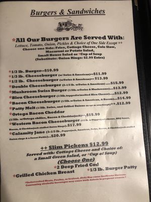 Menu photo 4 Sherry's Stage Stop Restaurant Yerington, NV Menu photo 4 Sherry's Stage Stop Restaurant Yerington, NV
