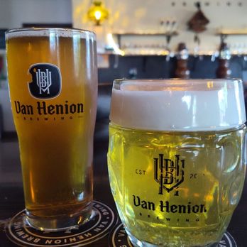 Van Henion Brewing - EZ IPA and Helles - Beer Bar Near Me - Bend, Oregon