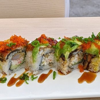 Ari Sushi - Dragon Roll - Sushi Bars Near Me - Dublin, California
