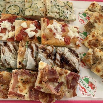 Pizza Zizza - Pizza Sampler... a 'must do' here! - Pizza Near Me - Rome, RM Pizza Zizza - Pizza Sampler... a 'must do' here! - Pizza Near Me - Rome, RM