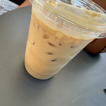 Lumen Coffee - Salted Caramel Iced Latte - Coffee & Tea Near Me - Highland Park, California