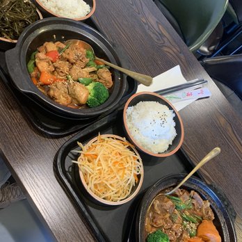 Ikka Sizzling Pot - Chicken and Beef Combo - Chinese Near Me - Arcadia, California