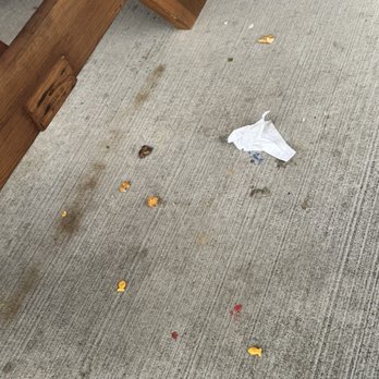 Playmakers - Ridgefield - #1 Mess on the ground near our table - Sports Bars Near Me - Ridgefield, Washington Playmakers - Ridgefield - #1 Mess on the ground near our table - Sports Bars Near Me - Ridgefield, Washington