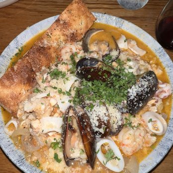 The Red Cat Kitchen - Seafood pasta - New American Near Me - Oak Bluffs, Massachusetts