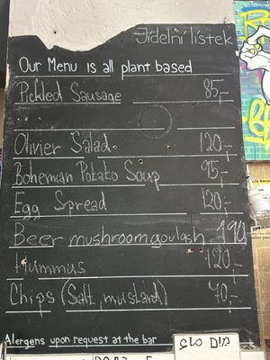 Menu photo 1 Myslíš? Praha 1, PR