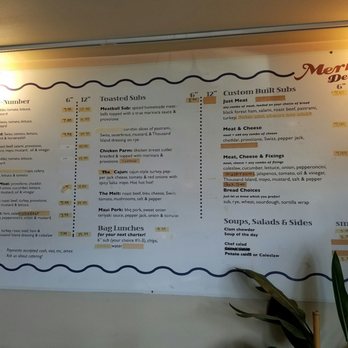 The Mermaid Deli - Menu, April 2017 - Delis Near Me - Westport, Washington The Mermaid Deli - Menu, April 2017 - Delis Near Me - Westport, Washington