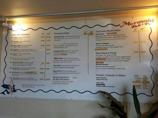 Menu photo 2 The Mermaid Deli Westport, WA Menu photo 2 The Mermaid Deli Westport, WA