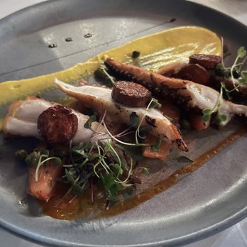 The Dock - Special- Octopus with chorizo - New American Near Me - Newport Beach, California The Dock - Special- Octopus with chorizo - New American Near Me - Newport Beach, California
