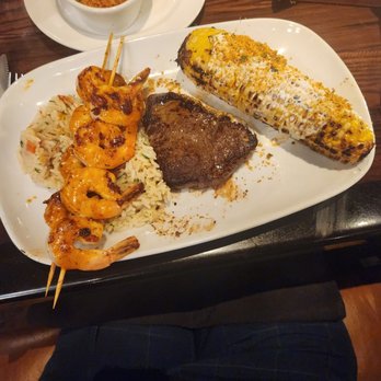 LongHorn Steakhouse - Steak, shrimp with corn and rice - Steakhouses Near Me - Fort Collins, Colorado LongHorn Steakhouse - Steak, shrimp with corn and rice - Steakhouses Near Me - Fort Collins, Colorado