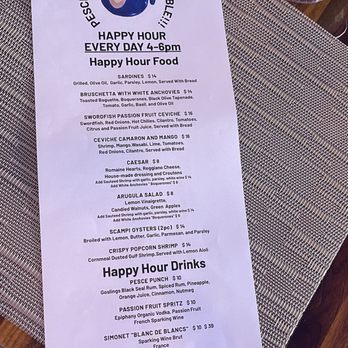 Pesce Seafood House - Happy Hour Menu - Seafood Near Me - Washington, DC, District of Columbia Pesce Seafood House - Happy Hour Menu - Seafood Near Me - Washington, DC, District of Columbia