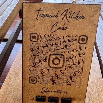Tropical Kitchen - QR code - Vegetarian Near Me - Cabo San Lucas, BCS Tropical Kitchen - QR code - Vegetarian Near Me - Cabo San Lucas, BCS