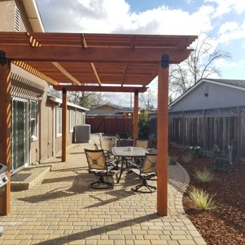 Hills Landscaping - Beautiful pergola that they built. - Landscaping Near Me - Campbell, California Hills Landscaping - Beautiful pergola that they built. - Landscaping Near Me - Campbell, California