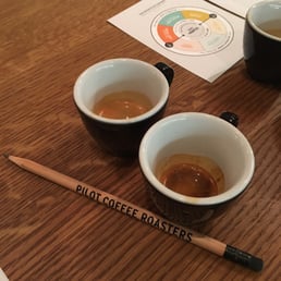 Coffee lessons at Pilot