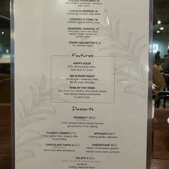 Gemelli Restaurant - Menu - Italian Near Me - Asheville, North Carolina
