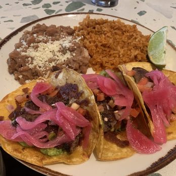 La Popular - Ribeye Taco Plate - Mexican Near Me - Redlands, California