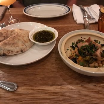 Saba - potatoes and pita bread - Mediterranean Near Me - New Orleans, Louisiana