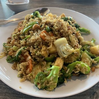Thai Recipe Bistro - Pineapple Fried Rice - Thai Near Me - Phoenix, Arizona Thai Recipe Bistro - Pineapple Fried Rice - Thai Near Me - Phoenix, Arizona