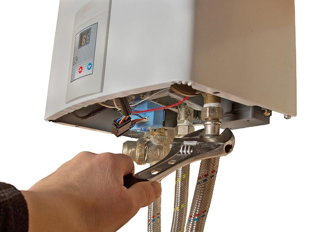 Slide of Retro Hot Water & Heating