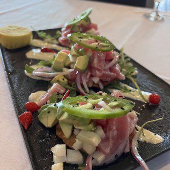 Coco Palm Restaurant - CRUDO DE AHI TUNA, delicious! - Cuban Near Me - Pomona, California