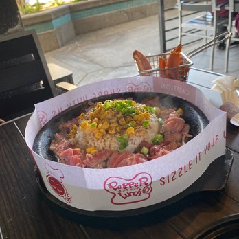 Pepper Lunch - Jumbo Beef Pepper Rice - Japanese Near Me - Alhambra, California