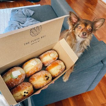 The Flour Box - matcha cream, coconut tapioca, jasmine, passionfruit, Vietnamese coffee - Bakeries Near Me - Seattle, Washington The Flour Box - matcha cream, coconut tapioca, jasmine, passionfruit, Vietnamese coffee - Bakeries Near Me - Seattle, Washington