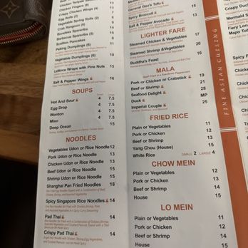 Mai Tai’s - Menu - Chinese Near Me - Leominster, Massachusetts