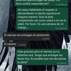 Alvarez Moving - Prueba de que se quedaron con el dinero y nunca hicieron el trabajo.