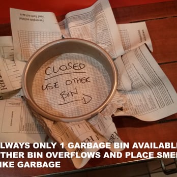 A&W - They only use one garbage bin - Burgers Near Me - Mississauga, Ontario A&W - They only use one garbage bin - Burgers Near Me - Mississauga, Ontario