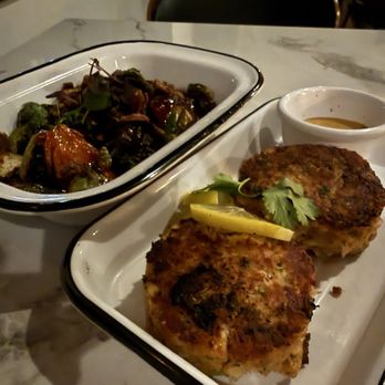 Casper’s Bistro - Brussels and crab cakes - American Near Me - Goodlettsville, Tennessee