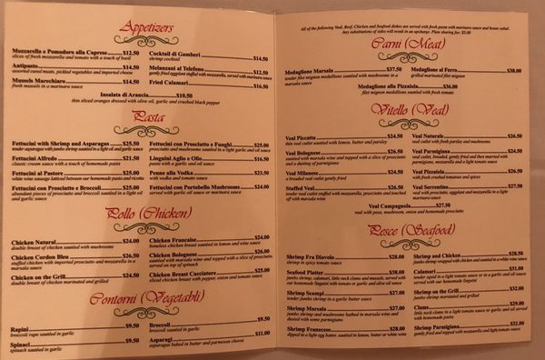 Menu photo 2 The Appian Way Schenectady, NY Menu photo 2 The Appian Way Schenectady, NY
