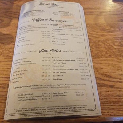 Menu photo 3 Cracker Barrel Old Country Store East Windsor, CT Menu photo 3 Cracker Barrel Old Country Store East Windsor, CT