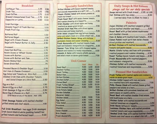 Menu photo 2 Tierney Fine Foods Bronx, NY Menu photo 2 Tierney Fine Foods Bronx, NY