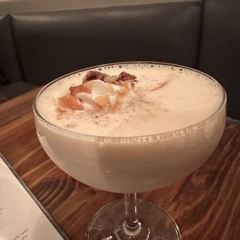 Hendel's - Gourd of the Rings (seasonal drink with pecan whiskey, pumpkin spice liquor, Irish crème, half and half) - New American Near Me - Florissant, Missouri