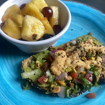 Cedar - Yuka toast with fruit - Breakfast & Brunch Near Me - Covington, Kentucky