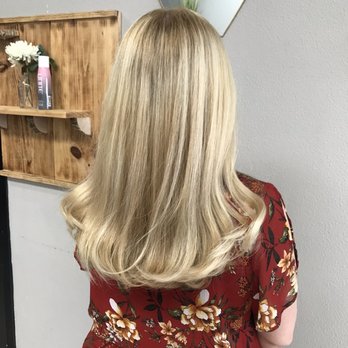 Salon de Cheveux - Hair after trim and blow dry - Hair Extensions Near Me - Temecula, California Salon de Cheveux - Hair after trim and blow dry - Hair Extensions Near Me - Temecula, California