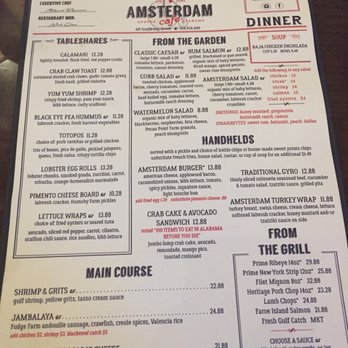 Amsterdam Cafe - New American Near Me - Auburn, Alabama Amsterdam Cafe - New American Near Me - Auburn, Alabama