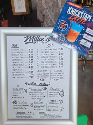 Menu photo 1 Millie's Coffee Astoria, NY Menu photo 1 Millie's Coffee Astoria, NY