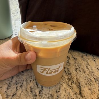 Fleet Coffee - butterscotch latte - Coffee & Tea Near Me - Austin, Texas