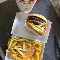 Double double & animal fries Double double & animal fries