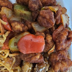 Dry Chile chicken.
