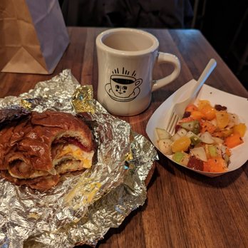 Egg Pals - Bacon sandy & fruit salad - Breakfast & Brunch Near Me