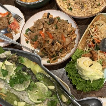 Thai Central Cuisine - The spread! - Thai Near Me - Los Angeles, California Thai Central Cuisine - The spread! - Thai Near Me - Los Angeles, California