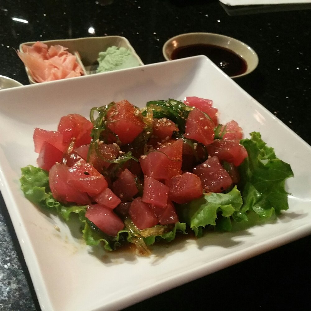 Sakura - Tuna poke salad - Sushi Bars Near Me - Fairfield, California