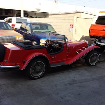 Leading Edge Automotive - Cool car they are working on while I got an oil change! - Auto Repair Near Me - Long Beach, California Leading Edge Automotive - Cool car they are working on while I got an oil change! - Auto Repair Near Me - Long Beach, California