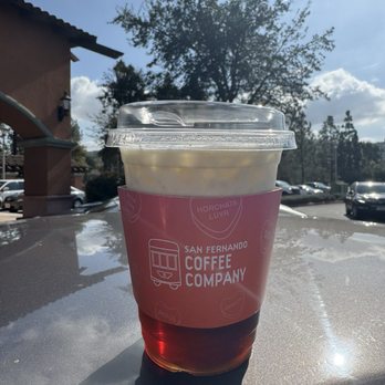 San Fernando Coffee Company - Cold brew with cream cheese cold foam - Coffee & Tea Near Me - Moorpark, California